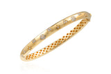 Jewelry 18k Gold Equilibrio Balance Bracelet with 1pt Diamonds