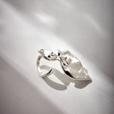 Rhodium Plated Ring