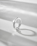 Rhodium Plated Ring