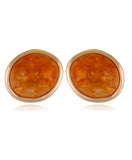 18k Gold Plated Earring with Citrine