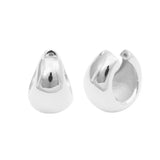 Rhodium Plated Earring