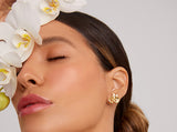 18k Gold Plated Earring