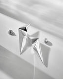 Rhodium Plated Earring