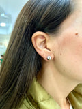 Rhodium Plated Earring