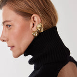 18k Gold Plated Earring