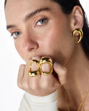 18k Gold Plated Earring