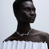 Rhodium Plated Necklace