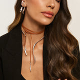 Rhodium Plated Necklace