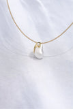 18k Gold Plated Necklace with Pearl