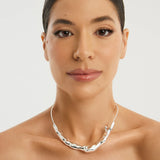 Rhodium Plated Necklace