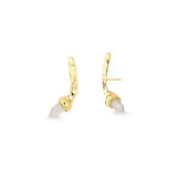 18k Gold Plated Earring with Crystal