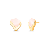 18k Gold Plated Earring with Mother of Pearl