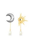 18k Gold Plated Earring with Pearl