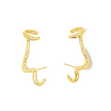 18k Gold Plated Earring