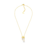 18k Gold Plated Necklace with Crystal