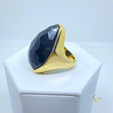Golden Ring with Onix
